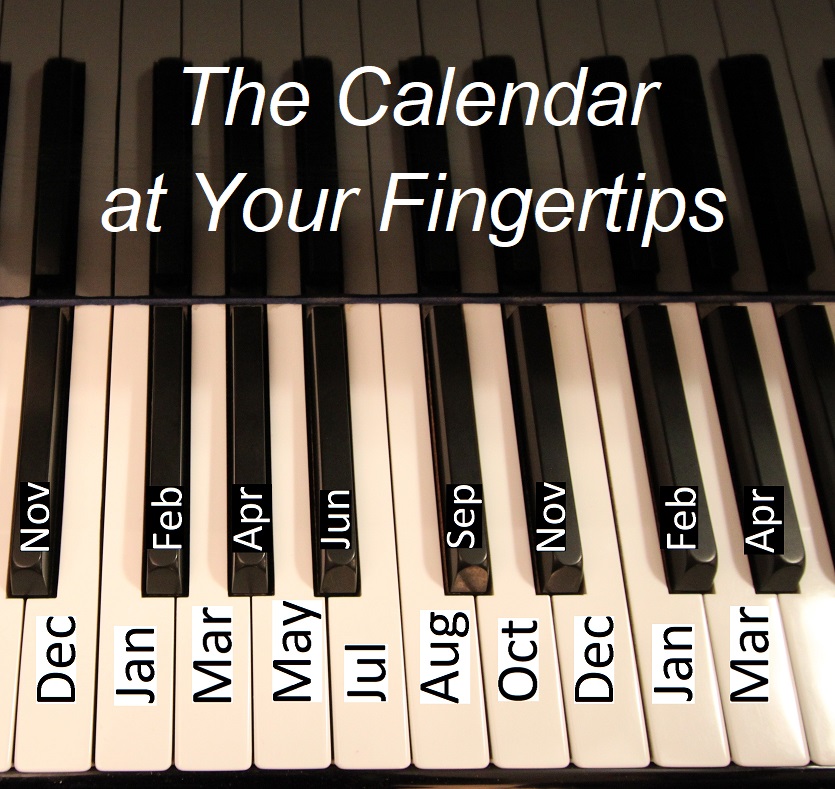 The Keyboard Calendar Composer Pianist Robert Cunningham
